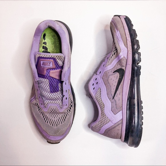 3/$15 🛒 Nike lilac air max sneakers lavender 10 - Picture 2 of 11